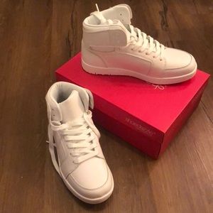 White High Top Sneakers